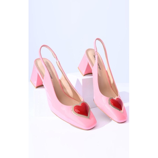 Pink Heart Shoes