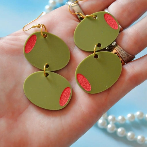 Olive Earrings - Image 2