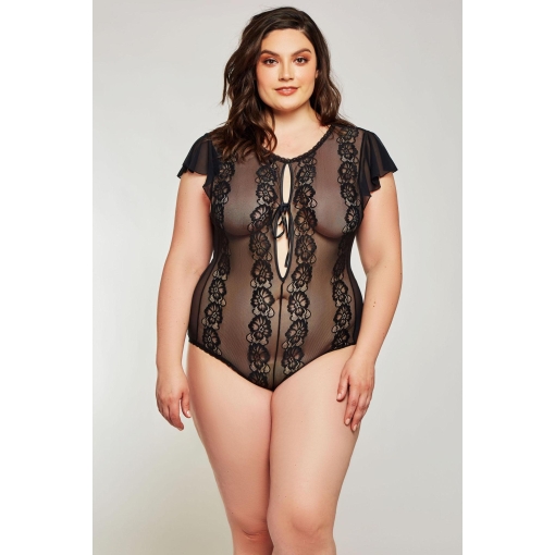 Ruffle Lace Teddy - Image 3