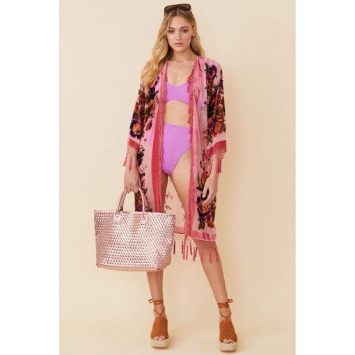 Silk Devore Robe - Image 4