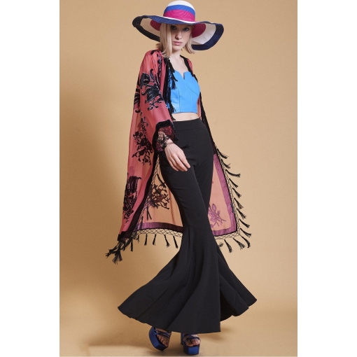 Silk Devore Robe - Image 3