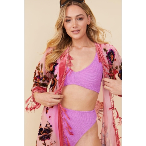 Silk Devore Robe - Image 2