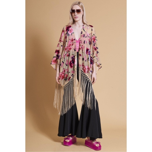 Silk Devore Kimono - Image 4