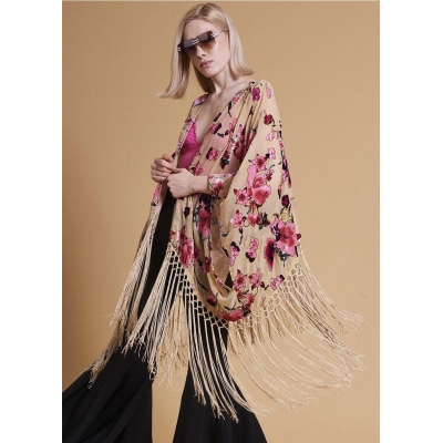 Silk Devore Kimono