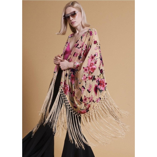 Silk Devore Kimono