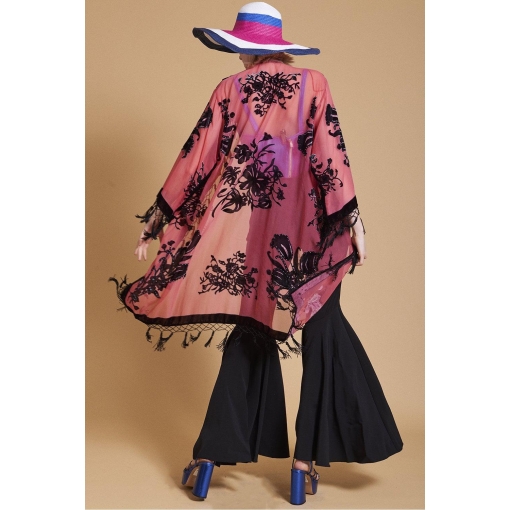 Silk Devore Robe - Image 4