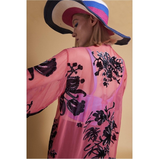 Silk Devore Robe - Image 2