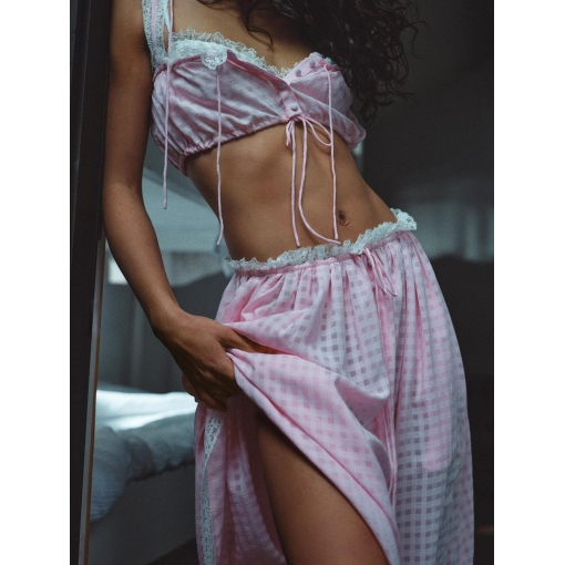 Ginny Gingham Skirt - Image 4
