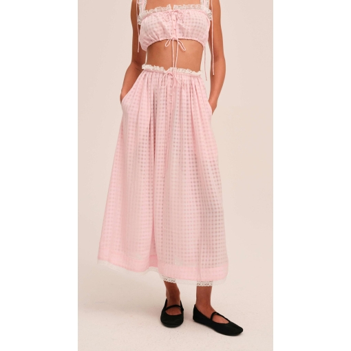 Ginny Gingham Skirt