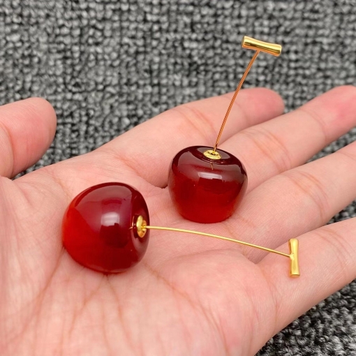 Cherry Stem Earrings - Image 4