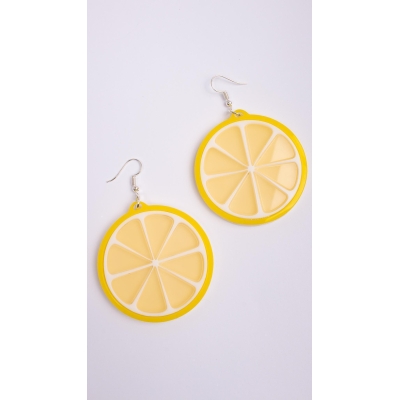 Lemon Slice Earrings