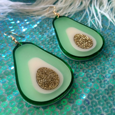 Avocado Earrings