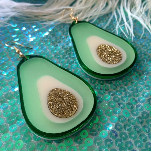 Avocado Earrings