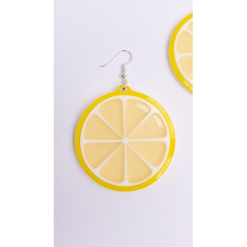 Lemon Slice Earrings - Image 3