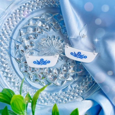 Pyrex Corningwear Earrings