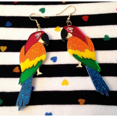 Parrot Earrings