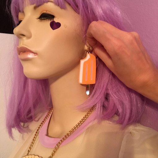 Creamsicle Earrings - Image 2