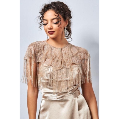 Fringe Capelet