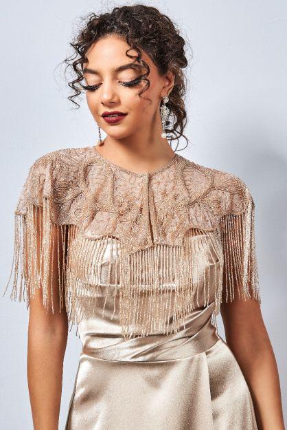 Fringe Capelet