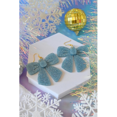 Sparkle Bow Earrings