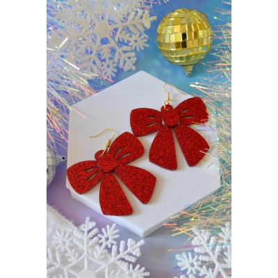 Sparkle Bow Earrings