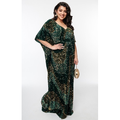 Sequin Caftan