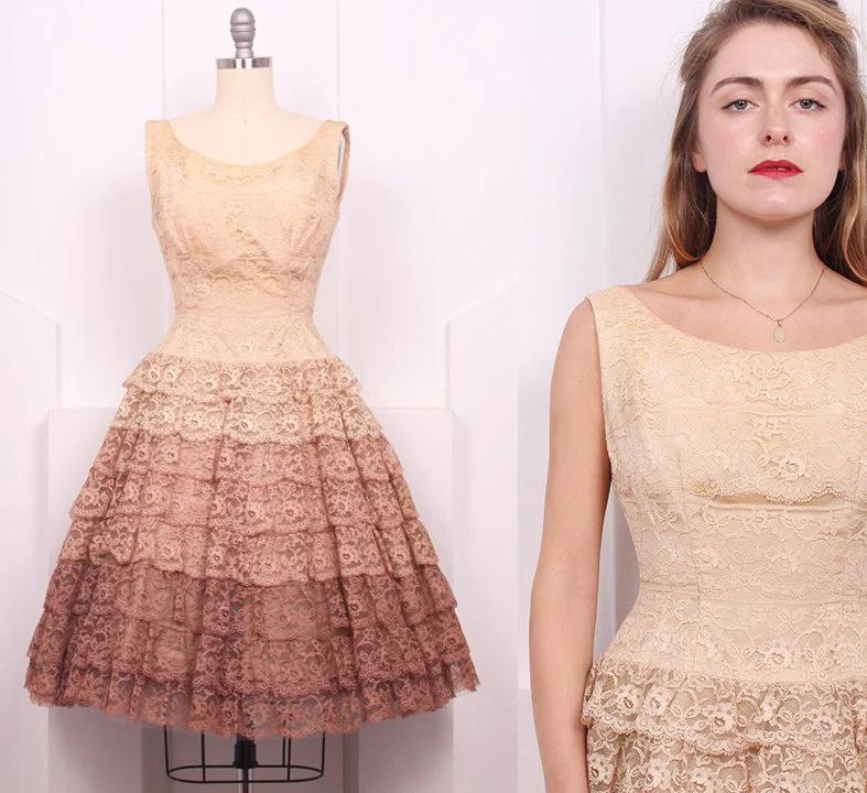 50's Tiered Lace